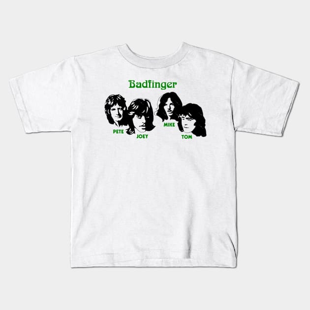 Badfinger Tribute Kids T-Shirt by szymkowski